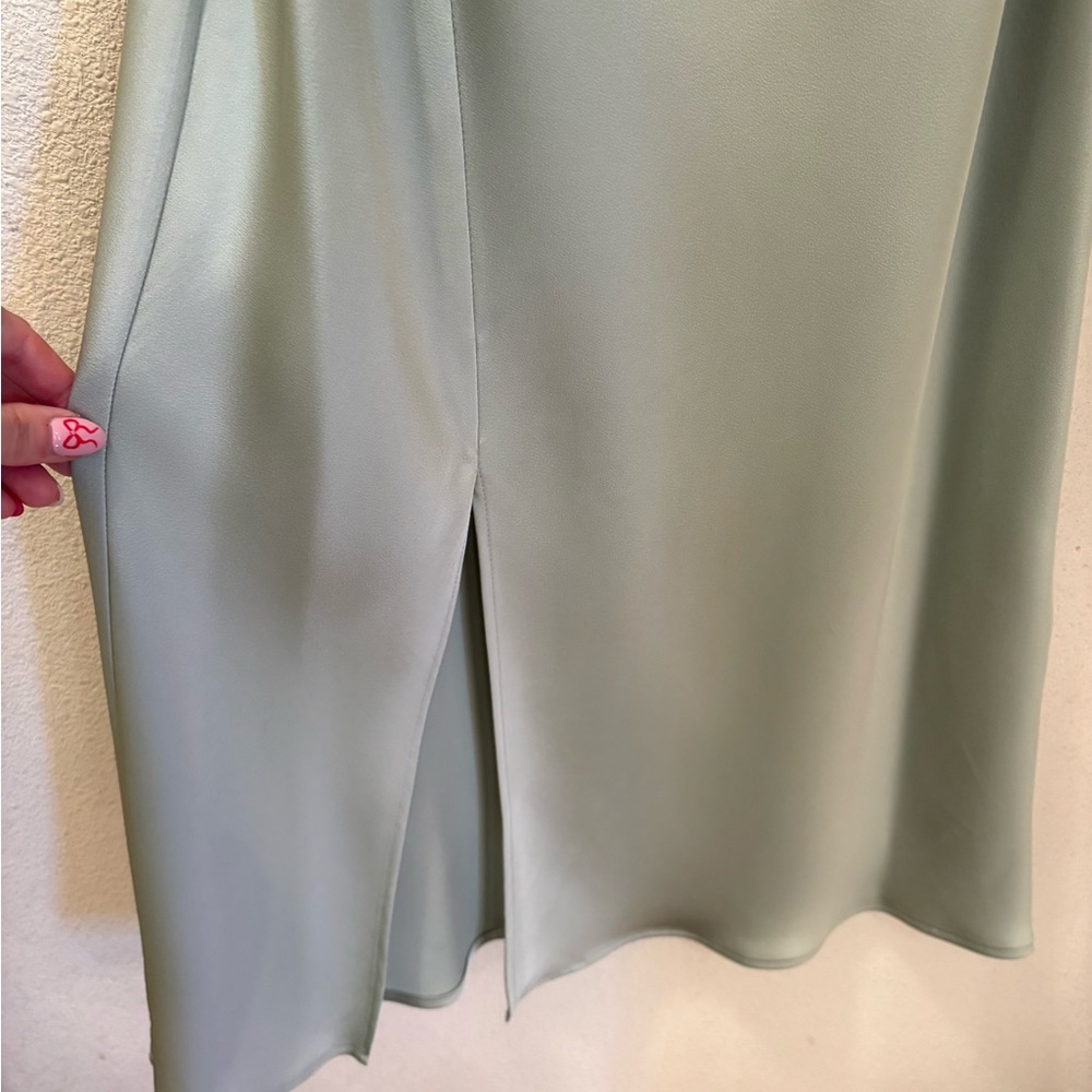 Sage Green Dress - Picture 3 of 4